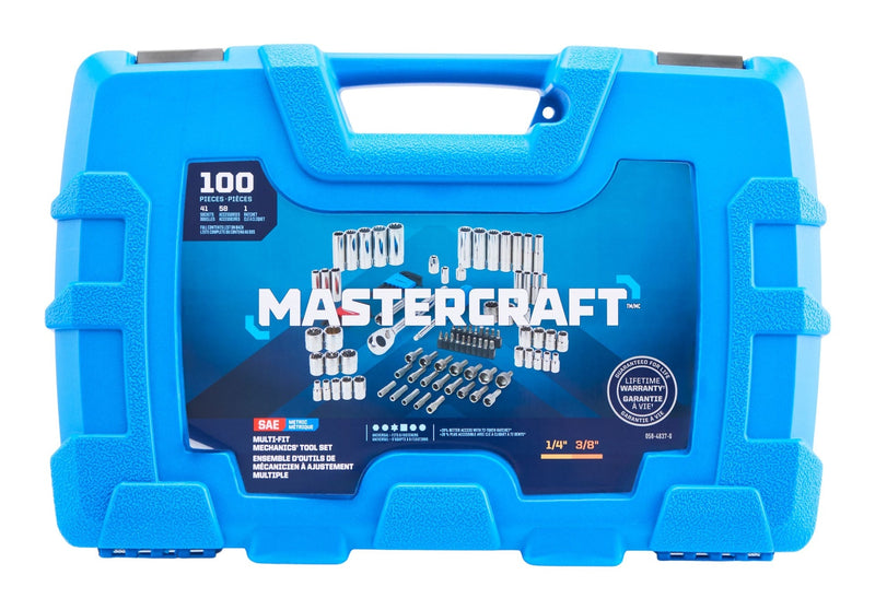 100 Piece Multi Fit Socket Set B6186