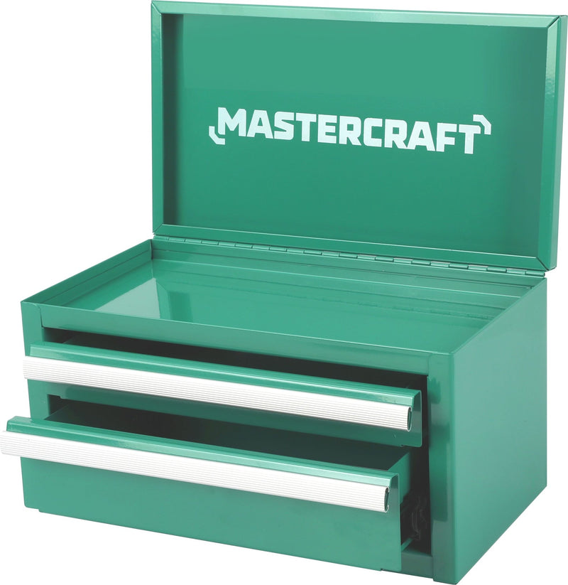 Mini Toolbox with 2 Drawers, Emerald W4121