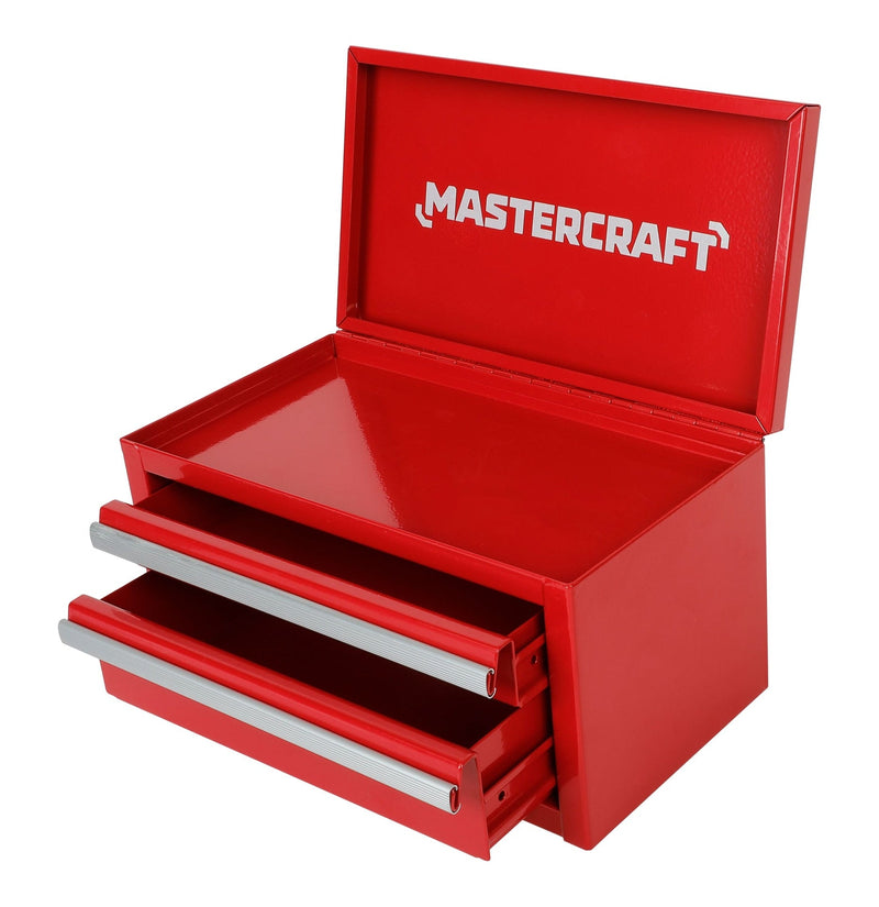 Mini Toolbox with 2 Drawers, Red D2374