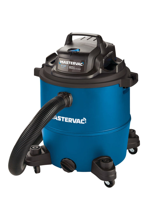 Mastervac VOC1610PF 5.0 Peak HP Wet/Dry Shop Vacuum, 60-L C1560
