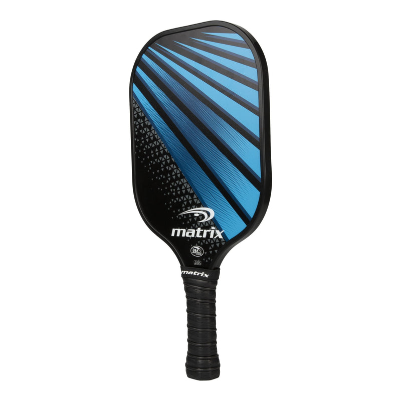 Graphite Carbon Fibre High-Strength Pickleball Paddle/Racket, USAPA Approved, Black Q9998