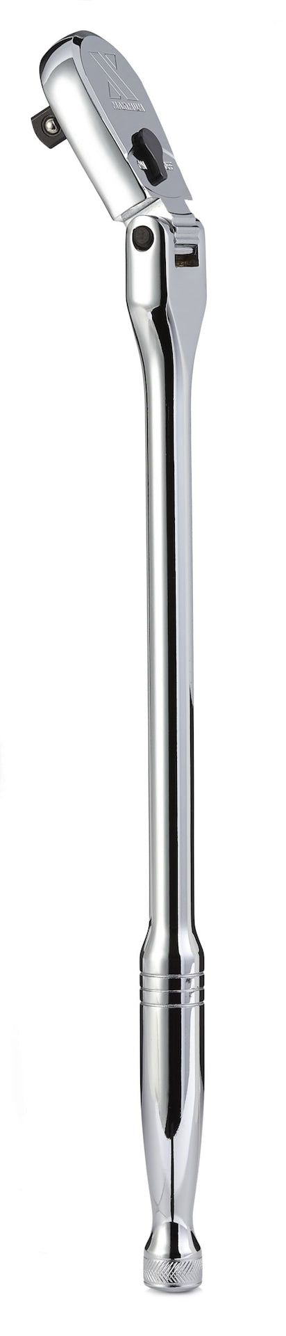 1/2-in Drive 90-Tooth Flex Ratchet, CRV, Chrome Plating, 17-in U5146