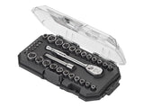31 Piece 1/4" Drive Metric Socket Set