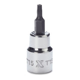 3/8-in Drive Tamper Proof Star-drive Bit Socket Set, Heat-Treated, 13-pc