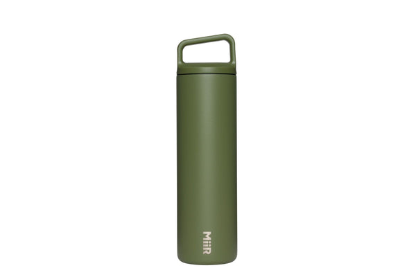 Wide Mouth Stainless Steel Insulated Travel Water Bottle, Evergreen, 20-oz L0511