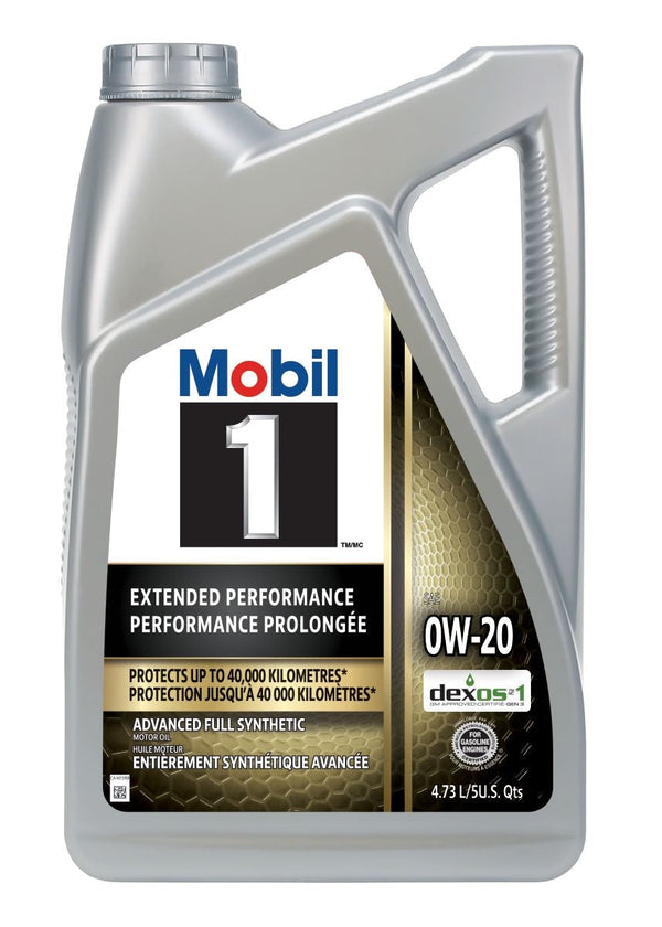 Extended Performance 0W20 Synthetic Engine/Motor Oil, 4.73-L Q2409