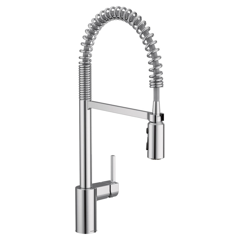 Align Single Handle High Arc Pull Down Sprayer Kitchen Faucet, Chrome Y4616