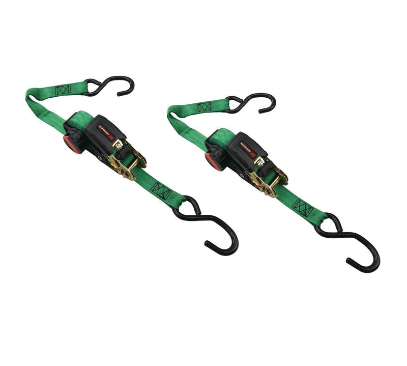 1,500-lb Rocker Ratchet Tie Down, 1-in x 15-ft, 2-pk N1843