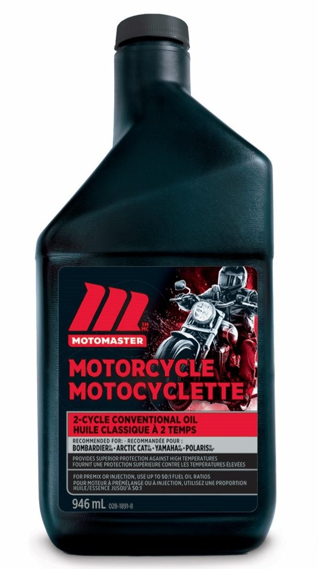 2-Stroke Motorcycle Oil, 946-ml J6139