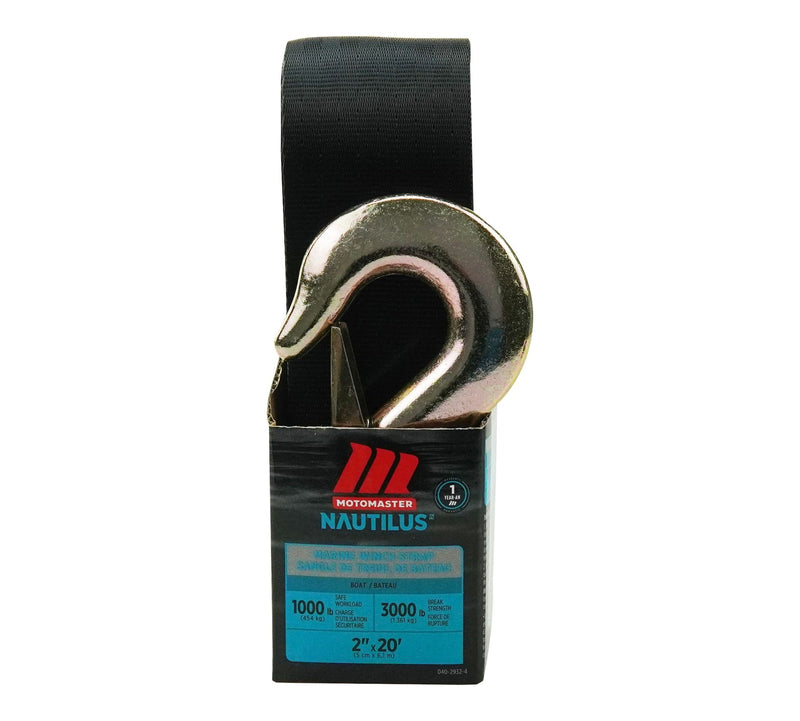3,000-lb Marine Winch Strap, 2-in x 20-ft B0483