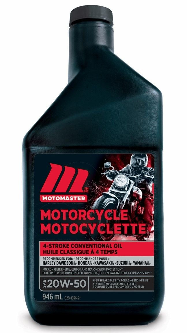 4-Stroke Motorcycle Oil SAE, 946-mL D2668