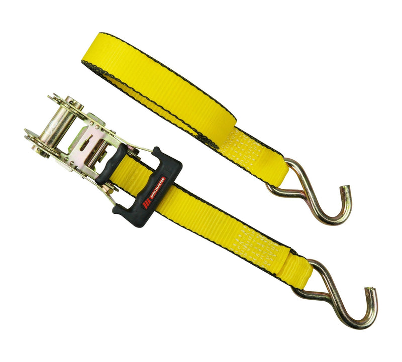 5,000-lb Padded Handle Ratchet Tie Down Strap, 1.5-in x 14-ft I7198