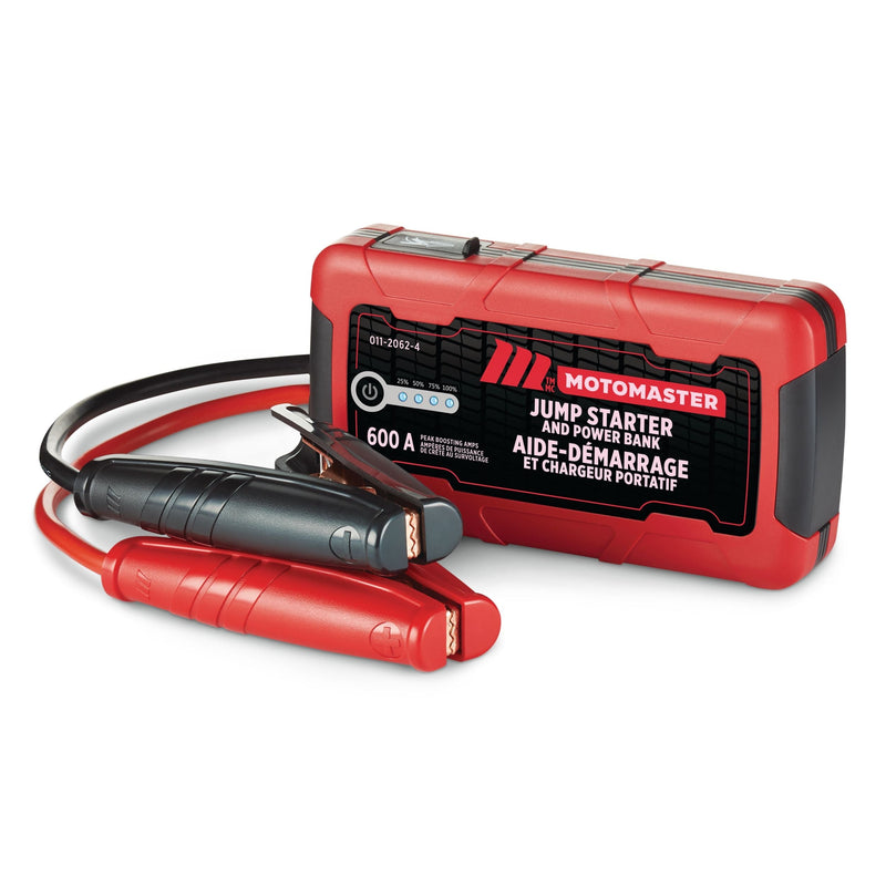 Booster Pack/Jump Starter & USB Power Bank, Lithium-ion, 600-Amp, 12V Y9352