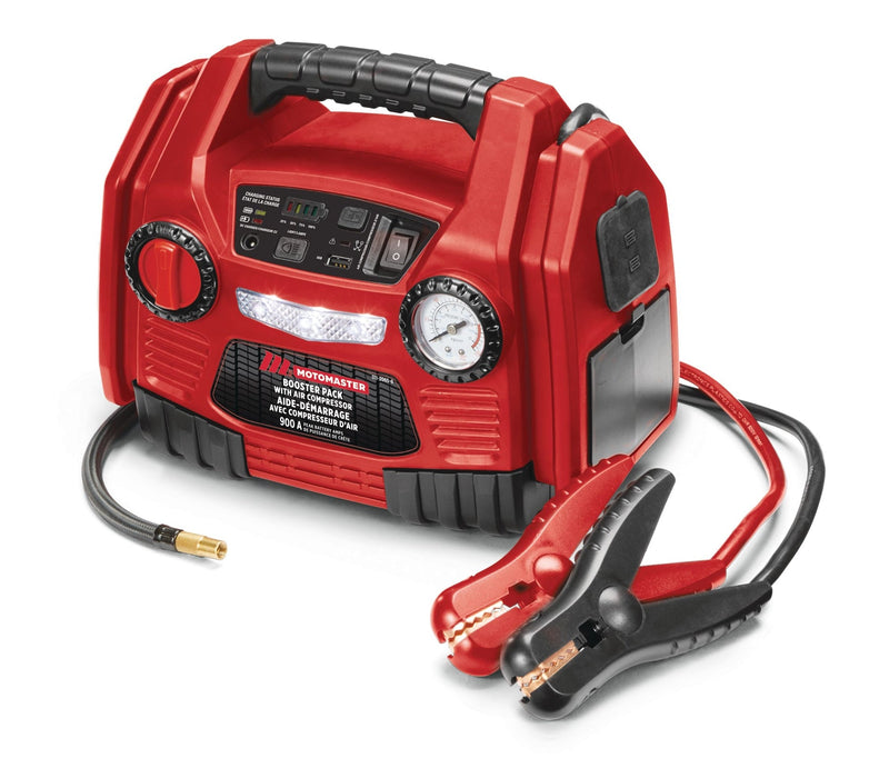 Booster Pack/Jump Starter, with Air Compressor, 900 Peak Amp, 12V Z3493