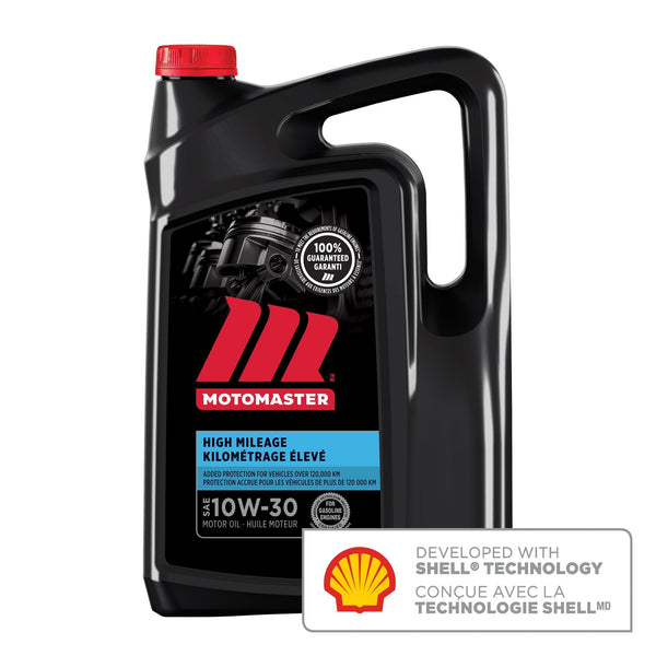 High Mileage 10W30 Conventional Engine/Motor Oil, 5-L Q7171