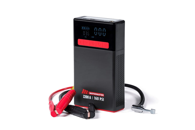 MB22C Lithium Booster Pack/Jump Starter with Air Compressor, 2200A T0191