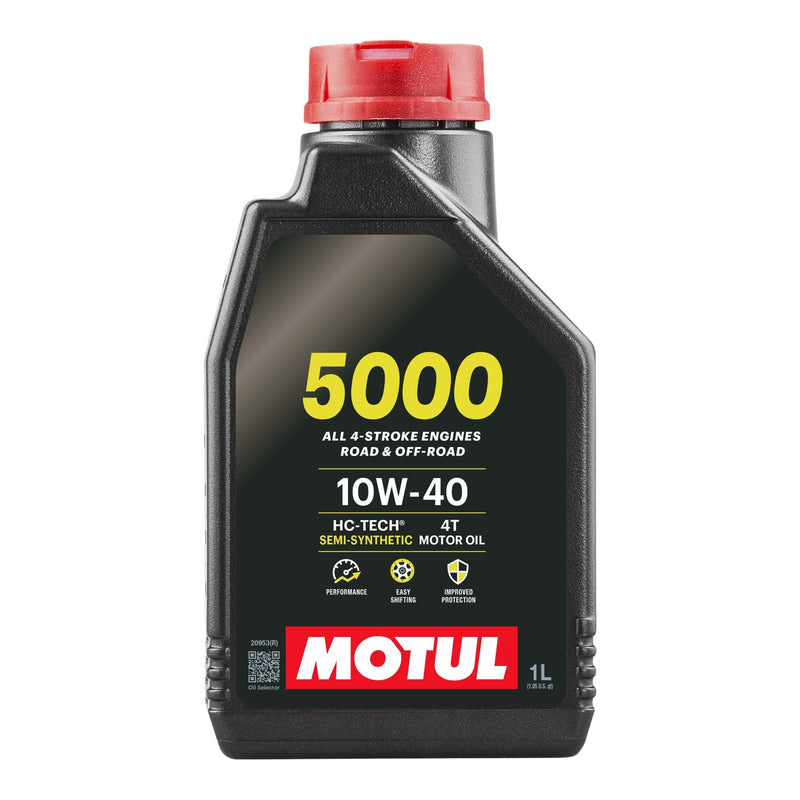 5000 4-Stroke Semi-Synthetic 10W40 Motor Oil, 1-L H2812