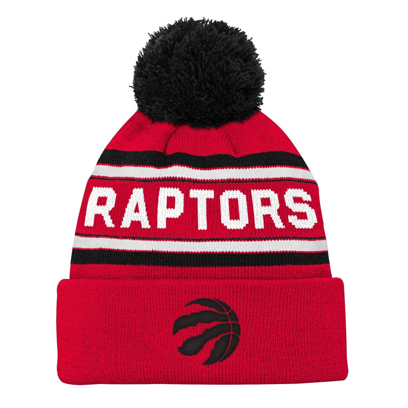 Raptors Jacquard Cuffed Knit With Pom, Acrylic Knit, Regular Size I7302