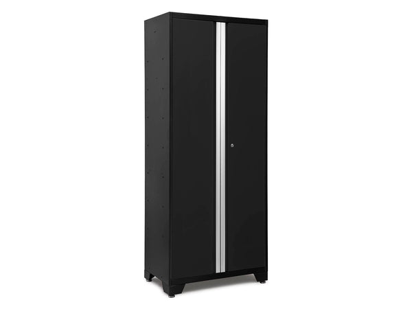Bold Series 24-Gauge Steel RTA Storage Locker with 3 Shelves, Black, 30-in P6736