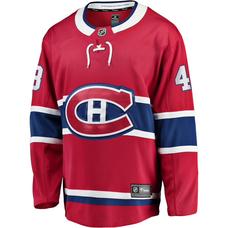 Breakaway Player Jersey, Lane Hutson, Adult, Assorted Sizes Z6827