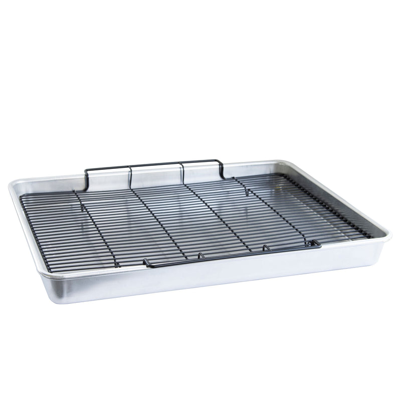 Oven Crisp Aluminum Baking Sheet with Tray, 2-pc X2233
