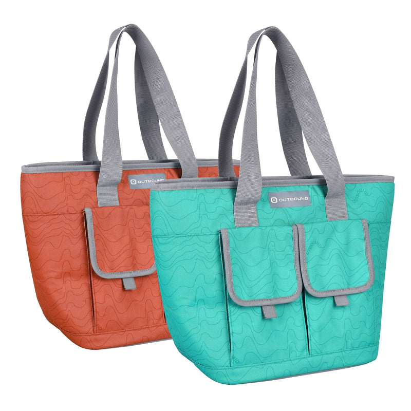 Beach Tote Insulated Soft Cooler, 24-Can B7142