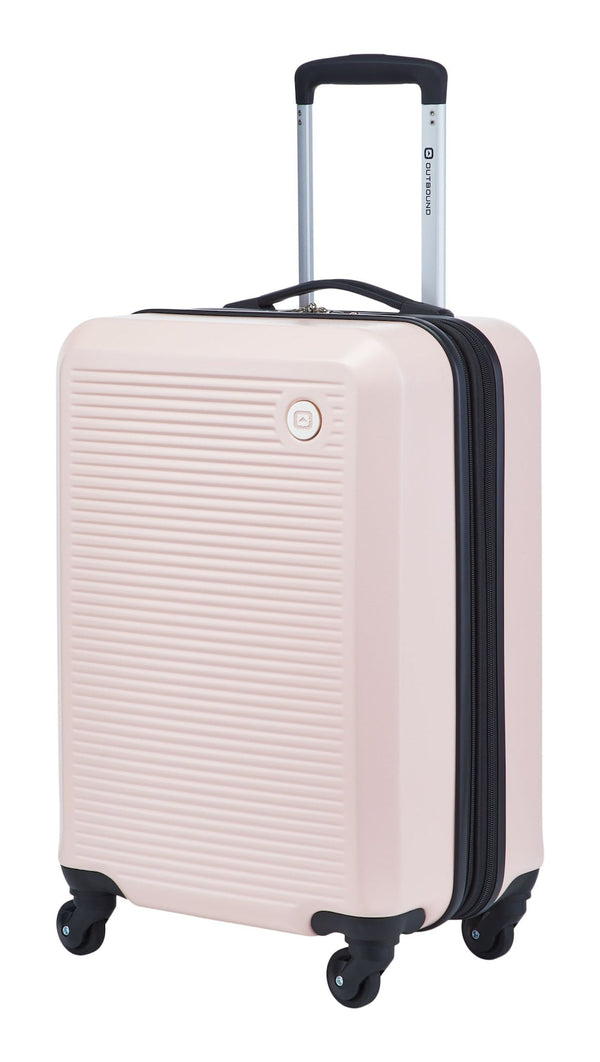 Hardside Carry-On Spinner Flex Travel Suitcase, Pink, 21-5/8-in S9104