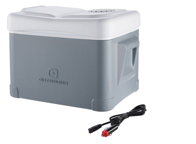 Powered Cooler, Grey/White, 35 L V6309