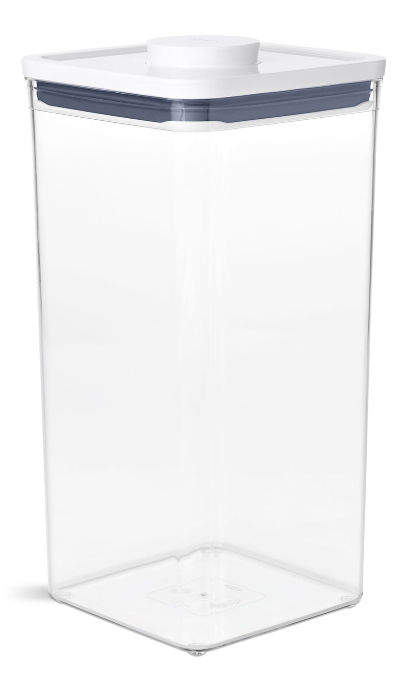 Big Square Plastic Pantry Storage POP Container, 5.7-L, Tall, BPA-Free K4019