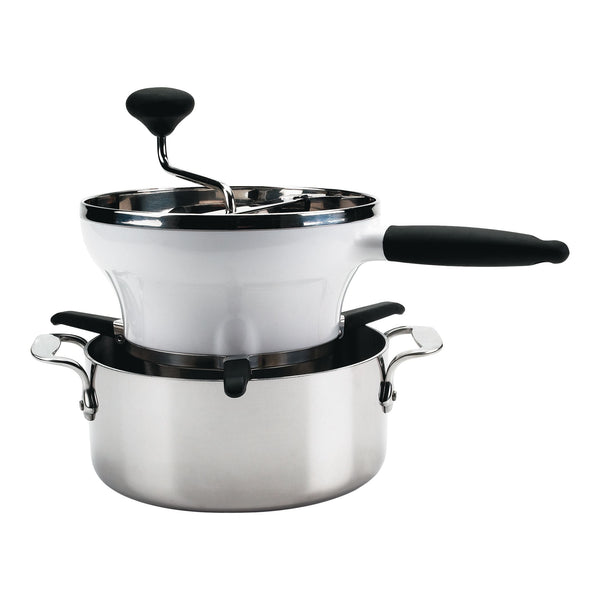 Stainless Steel Food Mill with Non-Slip Handle W3045
