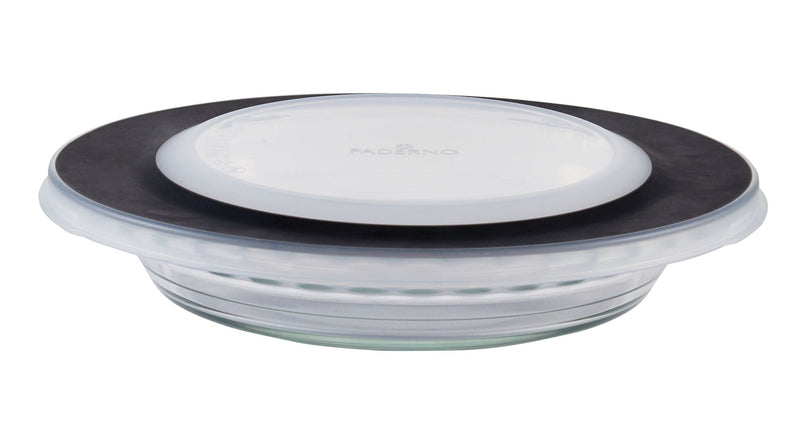Glass Pie Plate with Lid, 9-in, 1.4-qt M7768
