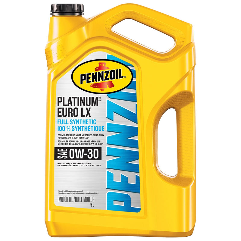 Platinum Euro LX 0W30 Synthetic Engine/Motor Oil, 5-L C3702