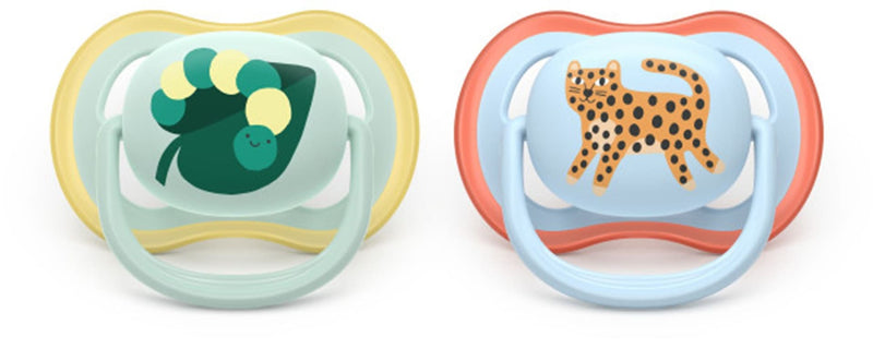 Ultra Aair Caterpillar Pacifier for 0-6M, 2-pk R8197