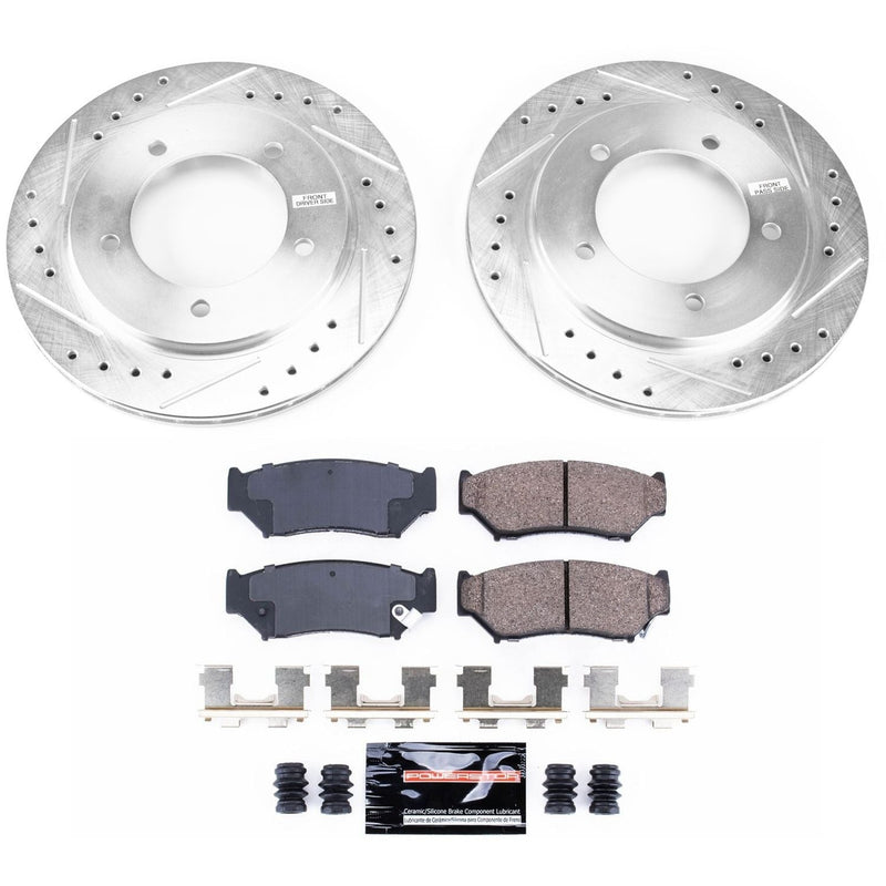Z23 Evolution Sport Performance Brake Kit - Front (Part# K5000 - K16000) F9405