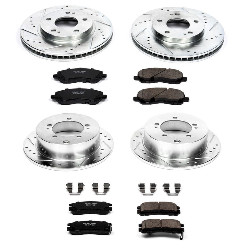 Z23 Evolution Sport Performance Brake Kit - Front & Rear (Part# K0-K5999) E7345