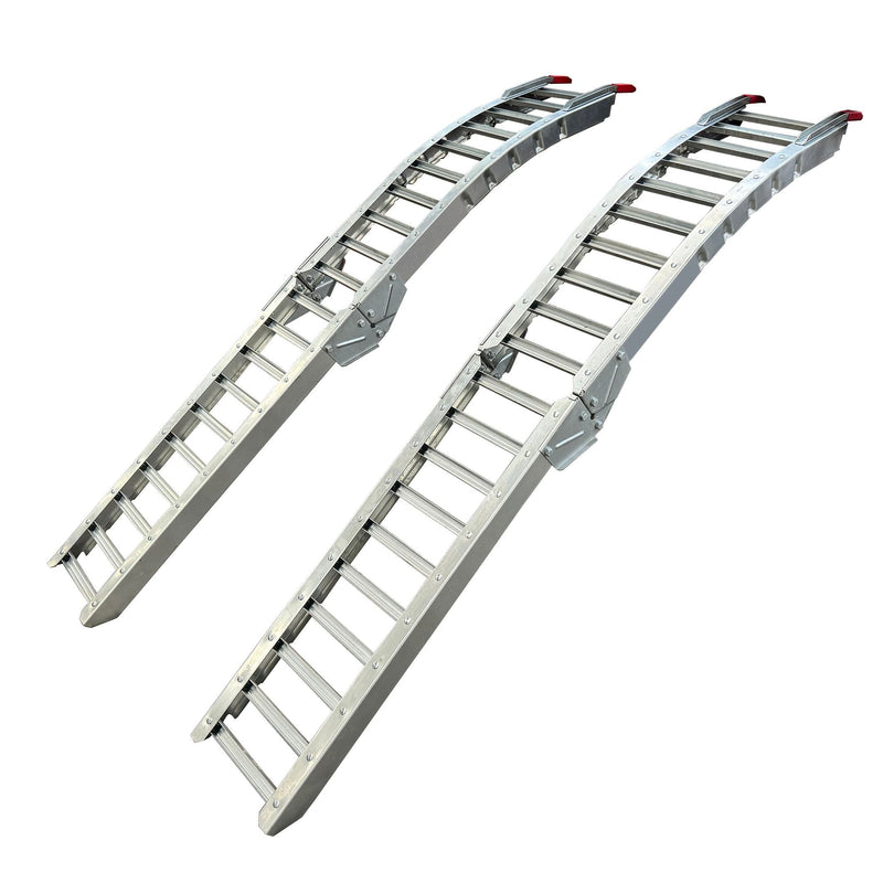 PRIME1 Steel Rung Folding Loading Ramp, Unassembled, 84-in, 2-pc Z4166