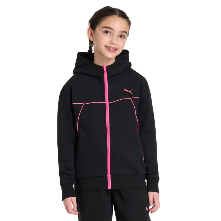Puma Girls and Boys Fleece Full Zip Hoodie N7447