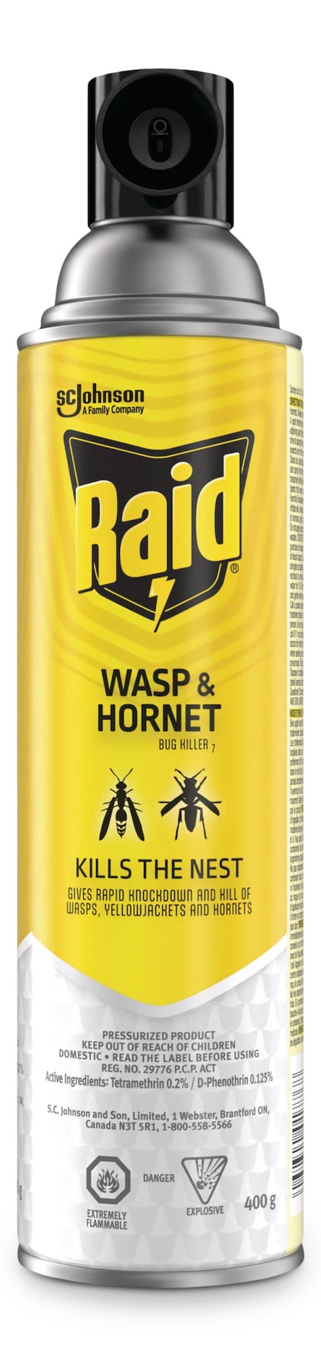 Hornet & Wasp Spray, Aerosol Spray, 400 g