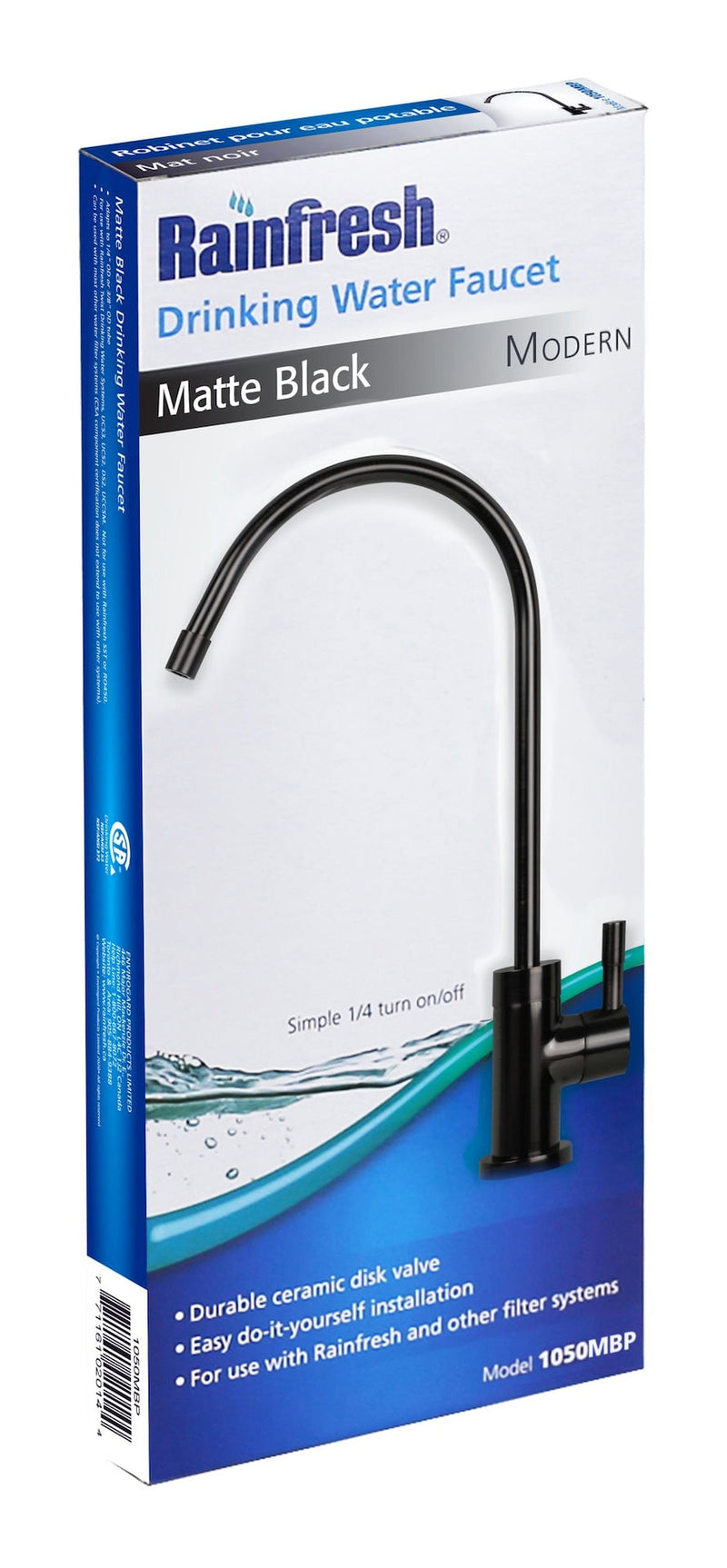 1050MBPDrinking Water Faucet, Matte Black K2883