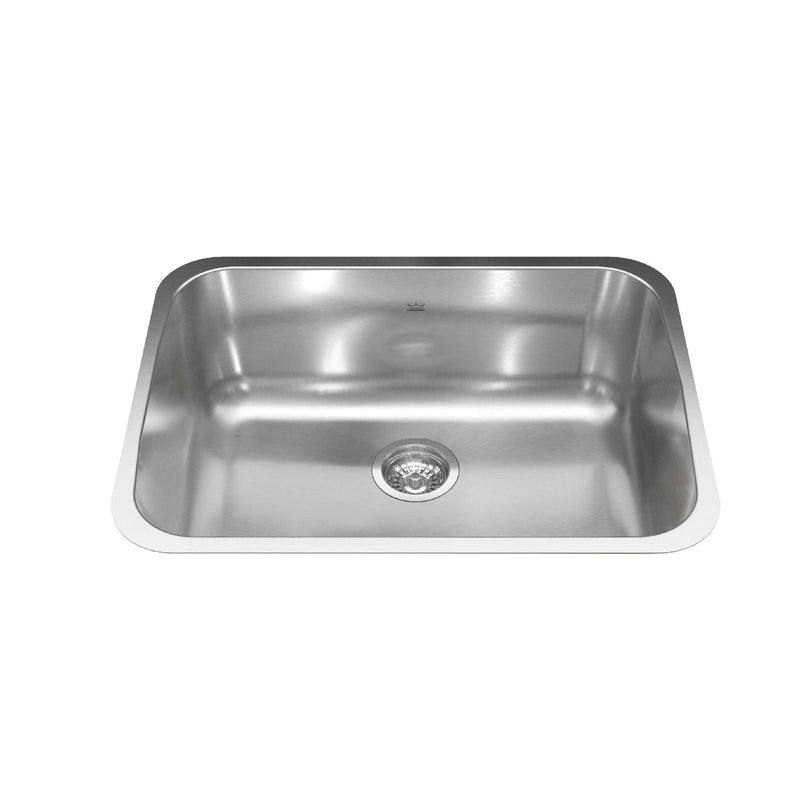 FB Single Stainless Steel Sink, 24.75x18.75-in X3452