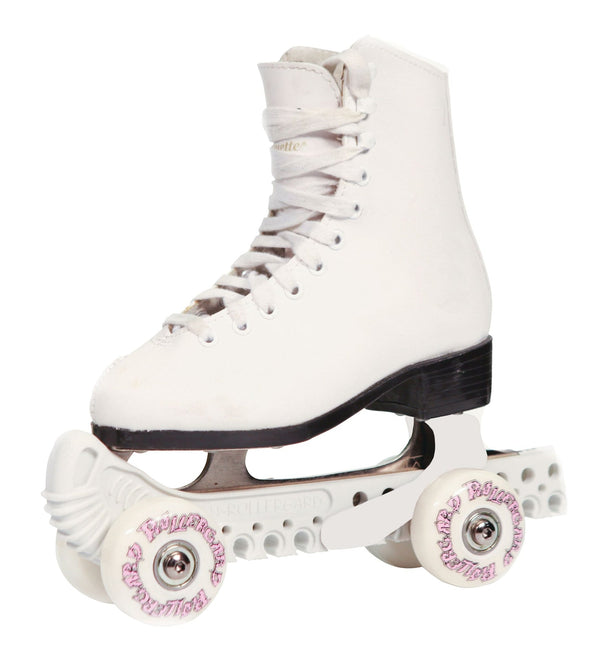 Rolling Figure Skate Guards, White, One Size F6102