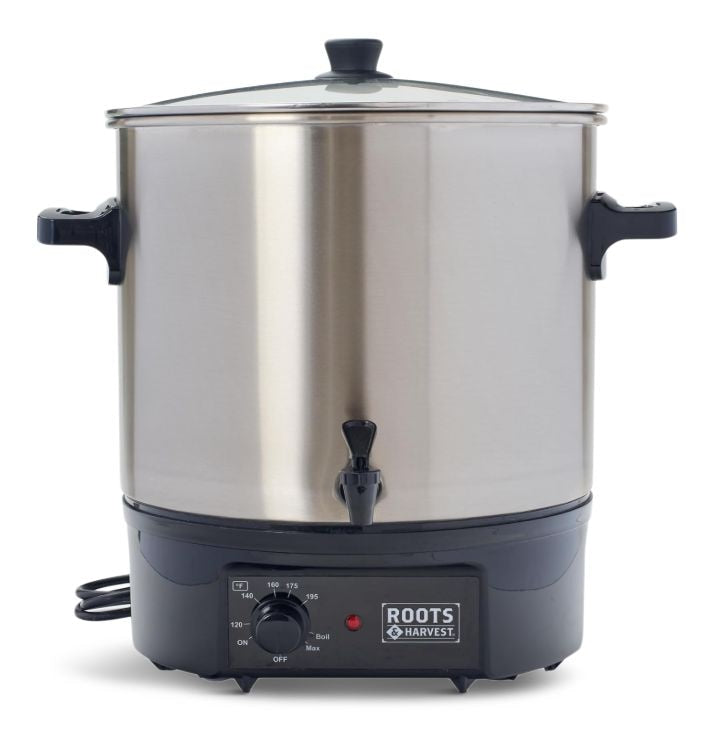 Electric Bath Canner with Glass Lid & Stainless Steel Canning Rack X6748