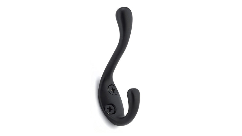 Single Hook, 3.5", Matte Black, 3pk T4104