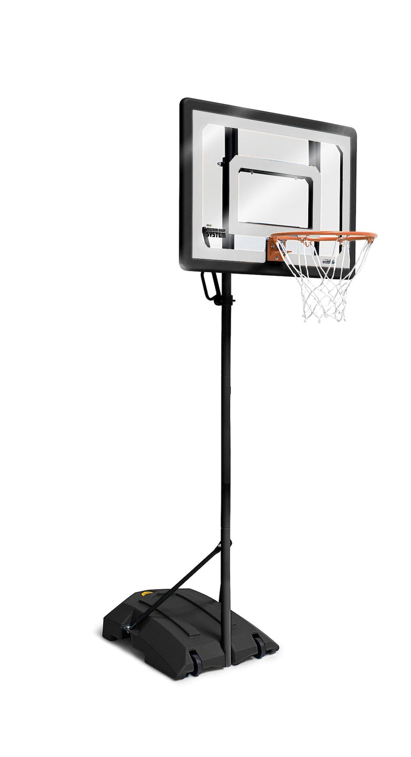 Pro Mini Kids' Portable Adjustable Poolside Basketball Backboard, Hoop & Net System with Ball, 33-in W4511