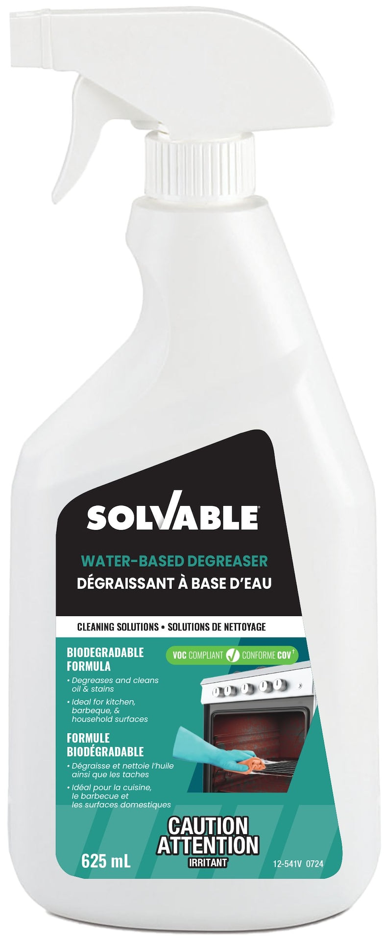 Water-Based Degreaser, 625-mL R4184