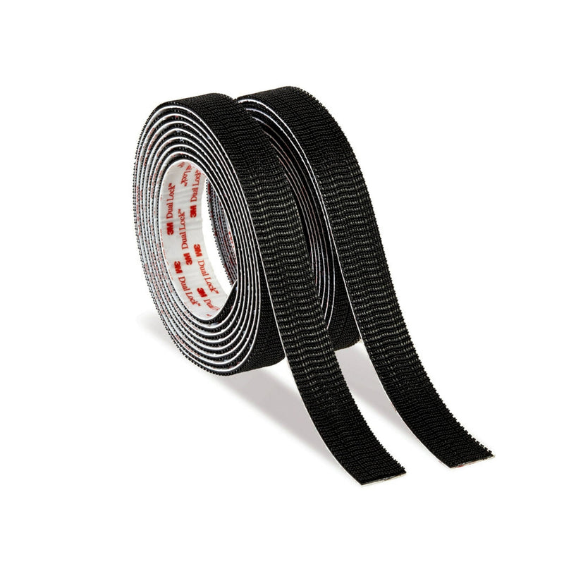 Extreme Fastener Mounting Rolls RF6741, 1-in x 48-in, Black, 2 Rolls N1560