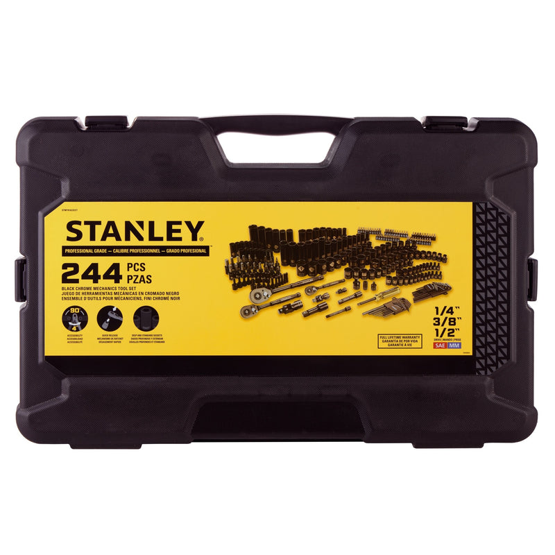 244 Piece Black Chrome Socket Set R2858