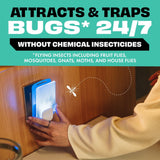 Light Trap Starter Kit for Flies/Mosquitoes/Moths