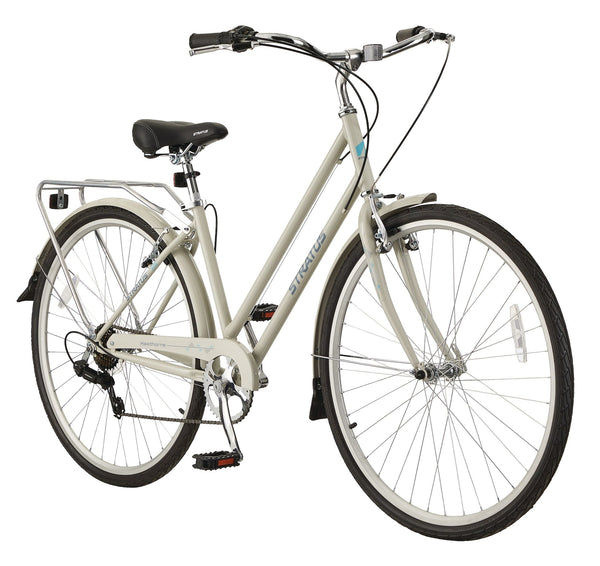 Hawthorne Adult Bike, 700C, 7-Speed, Alloy V-brakes, Grey P3834