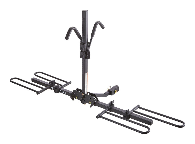 Hitch Mounted Platform Bike Carrier, 2-Bikes U7712